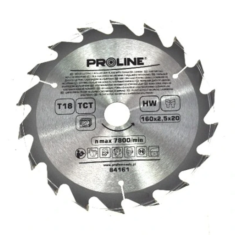 Zāģripa D160x20-16mm 18zobi Proline