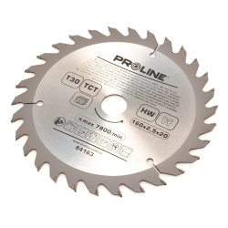 Zāģripa D160x20-16mm 30zobi Proline