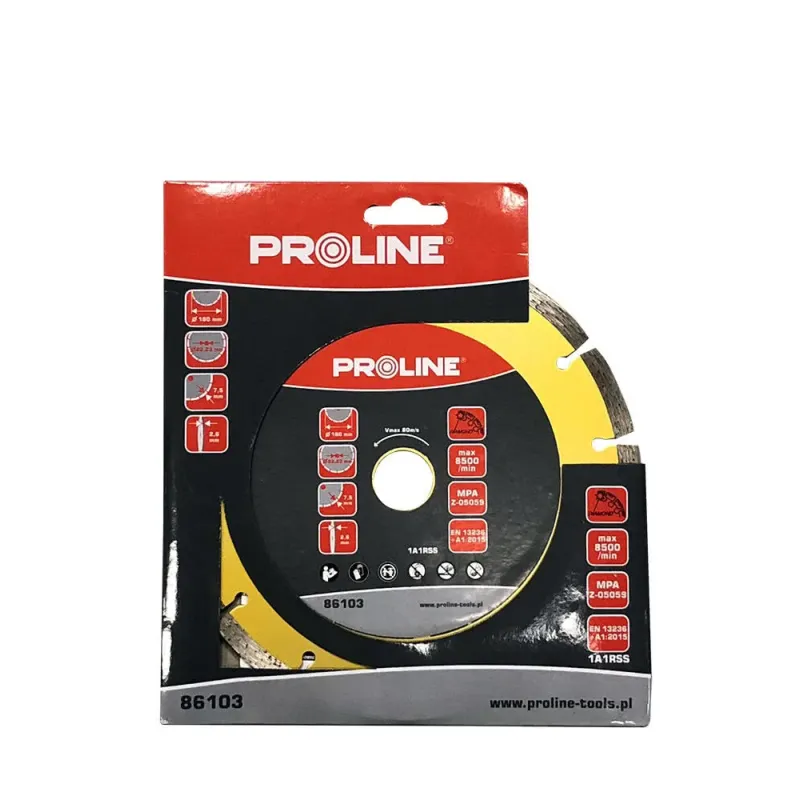 Dimanta disks PSG 180x22mm betonam Proline