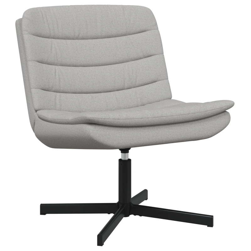 vidaXL Grozāmkrēsls Mākoņu pelēka 63 x 75 x 76 cm audums