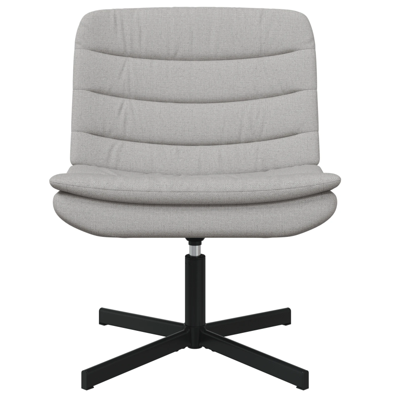 vidaXL Grozāmkrēsls Mākoņu pelēka 63 x 75 x 76 cm audums