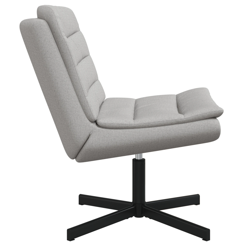 vidaXL Grozāmkrēsls Mākoņu pelēka 63 x 75 x 76 cm audums