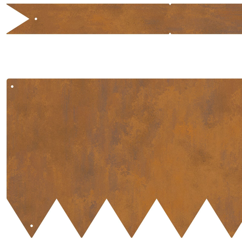 vidaXL Zāliena Apmale 50 pcs Brūna 100 x 0.05 x 20 cm