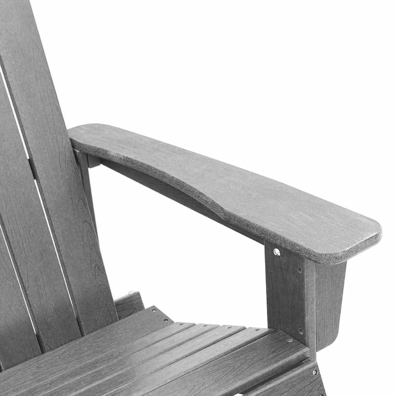 vidaXL Adirondack šūpuļkrēsli 2 pcs Gaiši pelēks HDPE