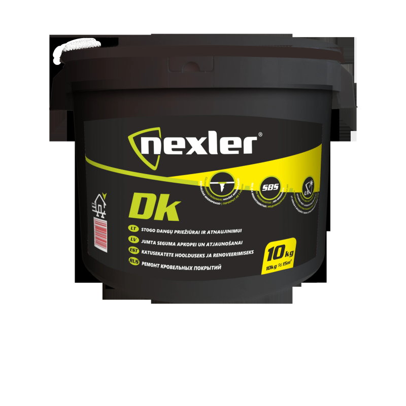 Bituma-kaučuka mastika 5kg Nexler Dk