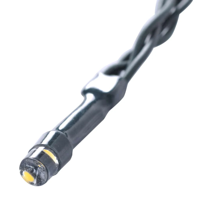 vidaXL Mākslīgās buksuss bumbas ar LED gaismām 4 gab. Zaļa 12 cm