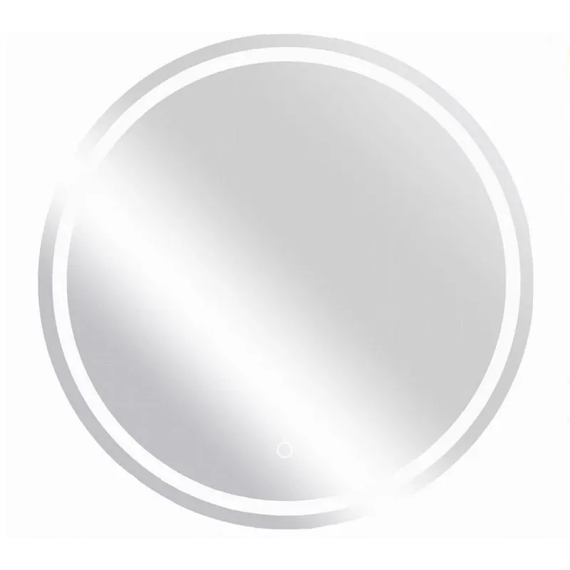 Spogulis Masterjero Olja, ar gaismu, stiprināms, 70 cm x 70 cm