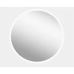 Veidrodis Masterjero Luna, su apšvietimu, kabinamas, 60 cm x 60 cm