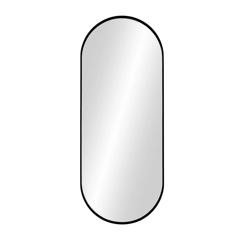 Ovāls spogulis Luna ar apgaismojumu, pakarināms, 100x40 cm