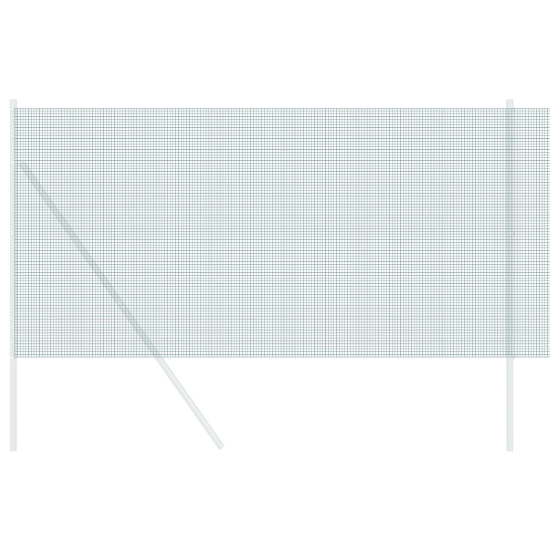 vidaXL Metinātās stieples žogs Zaļa 1.4 x 10 m