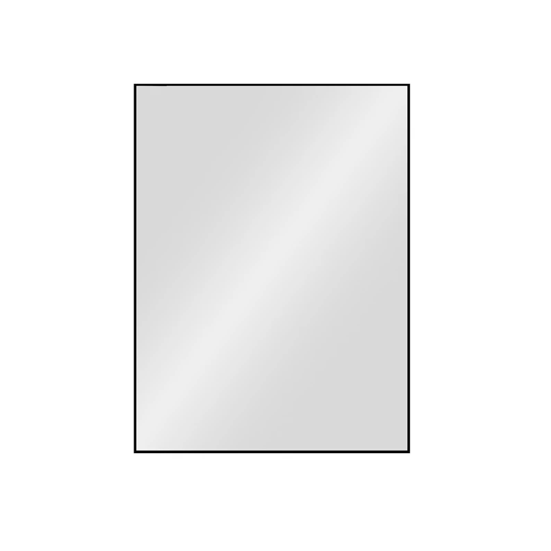 Taisnstūra spogulis Luna ar apgaismojumu, pakarināms vertikāli, 50x70 cm