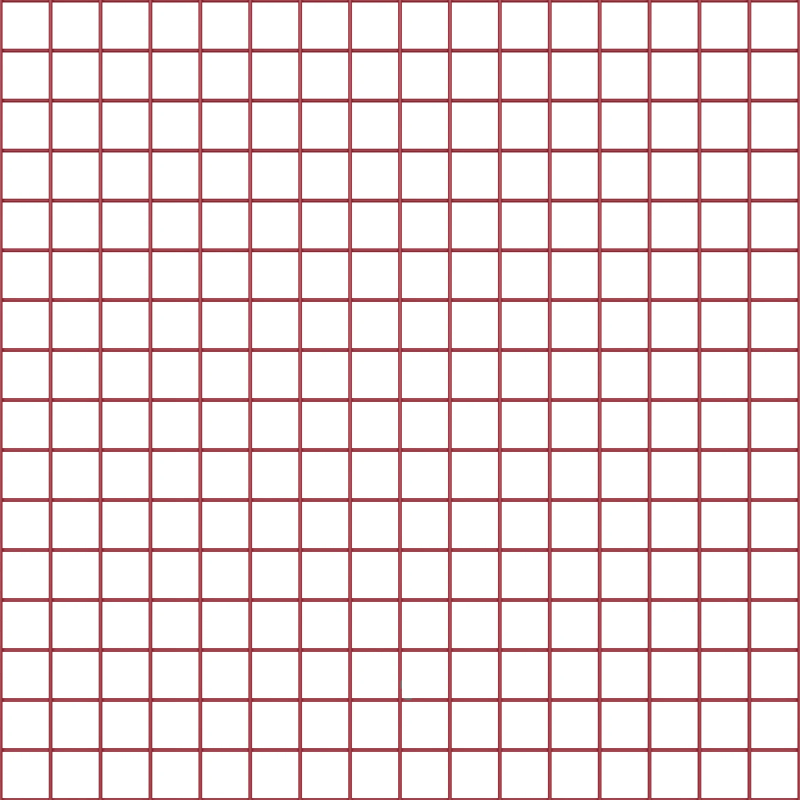 vidaXL Metinātās stieples žogs Sarkana 1.5 x 10 m