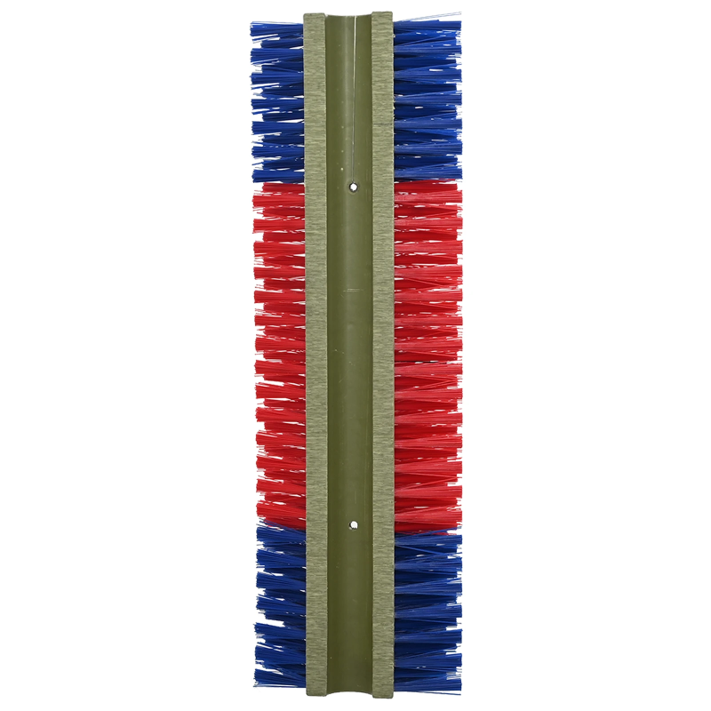 vidaXL Lopkopības birstes Sarkana un zila 20 x 9 x 50 cm