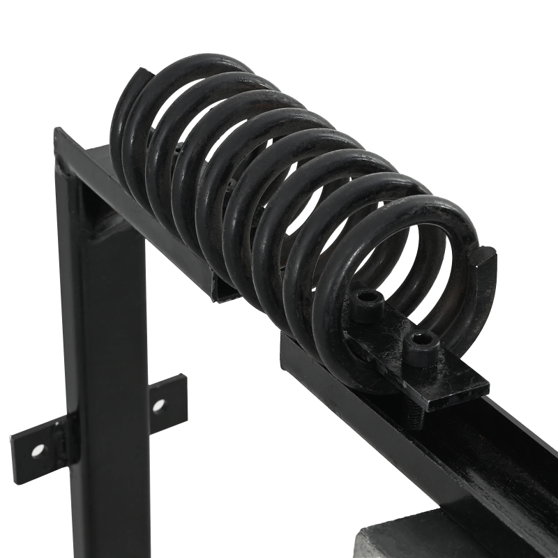 vidaXL Lopkopības birstes Sarkana un zila 84 x 10 x 91 cm PVC