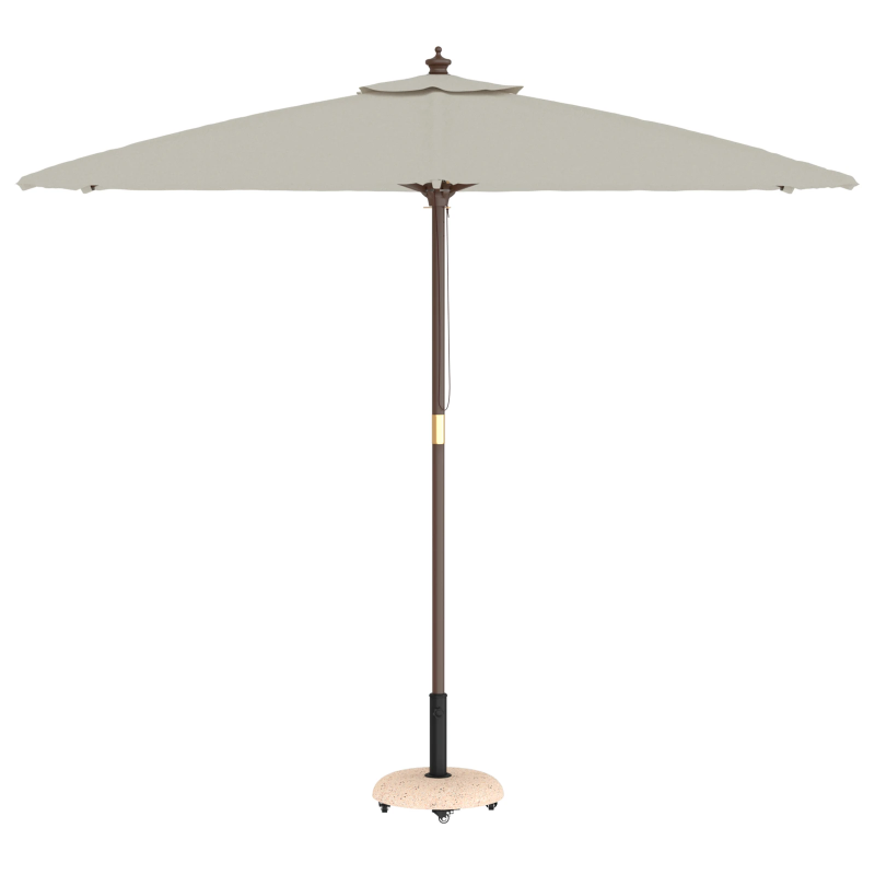 vidaXL Saulessarga pamatne Dzeltena DIA 45 x 40 cm Betona