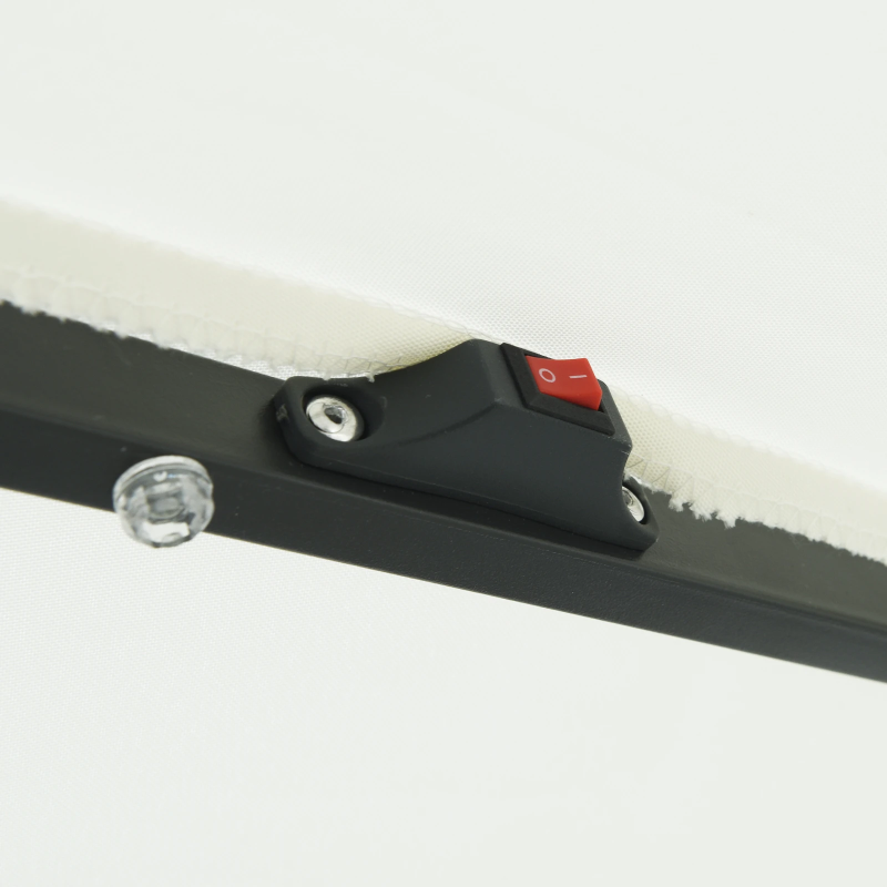 vidaXL Dārza parasols Smilšains un Antracīts 395 x 395 x 245 cm