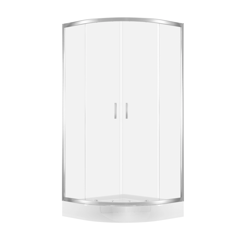 Duškabīne 3D PRIVIA 800x800mm, R55 paliktnis, sifons