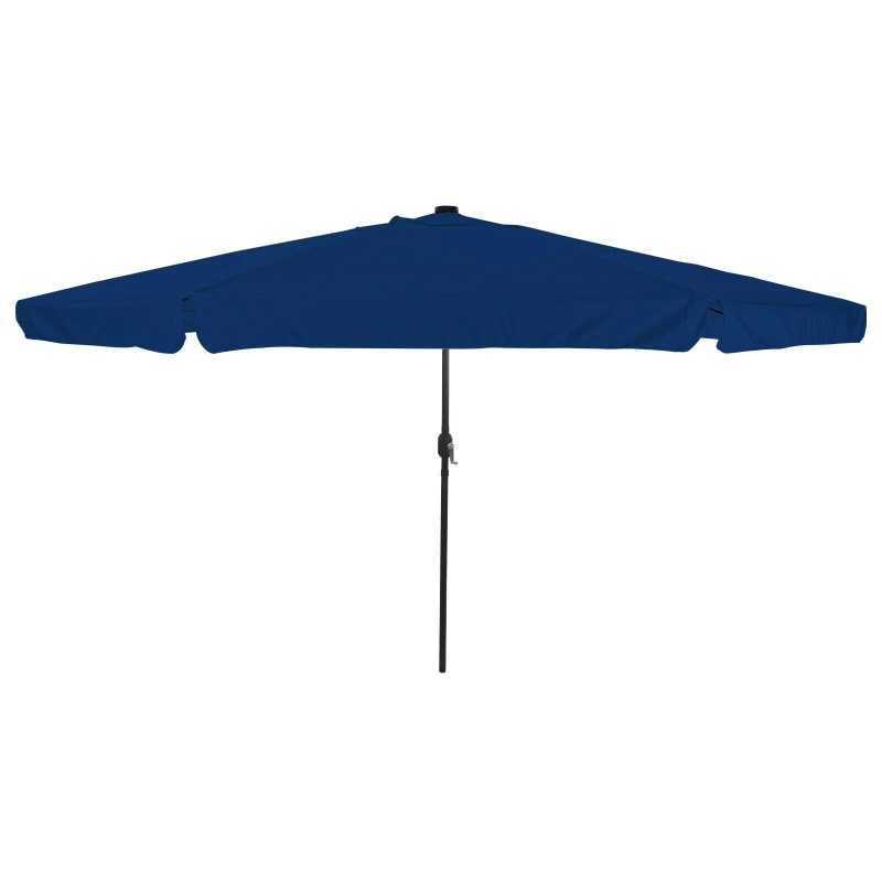 vidaXL Dārza parasols Azurblau 395 x 395 x 245 cm Poliesters