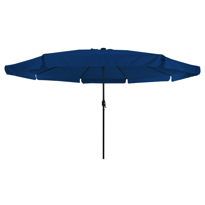 vidaXL Dārza parasols Azurblau 395 x 395 x 245 cm Poliesters