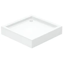 Dušas paliktnis PRIVIA 900x900mm, akrila, kantains