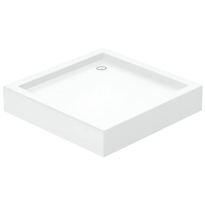 Dušas paliktnis PRIVIA 900x900mm, akrila, kantains