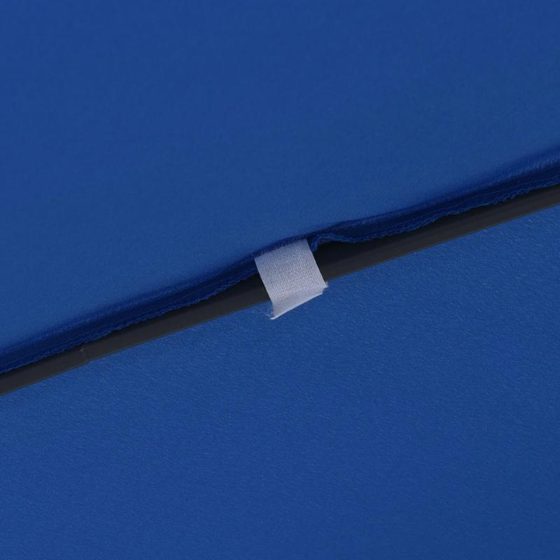 vidaXL Dārza parasols Azurblau 295 x 295 x 245 cm