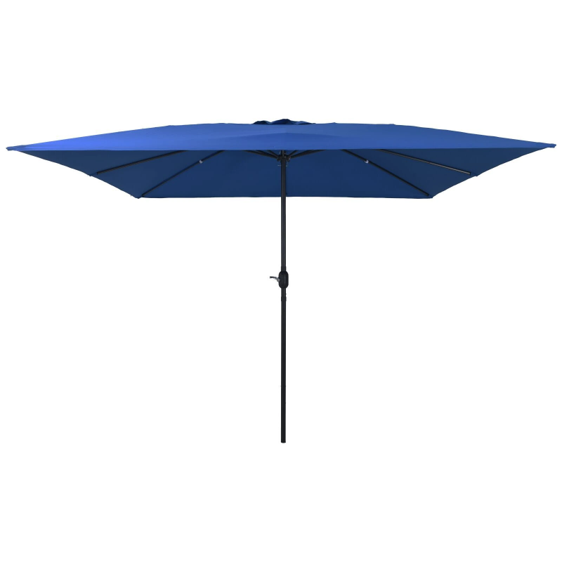 vidaXL Dārza parasols Azurblau 295 x 295 x 245 cm