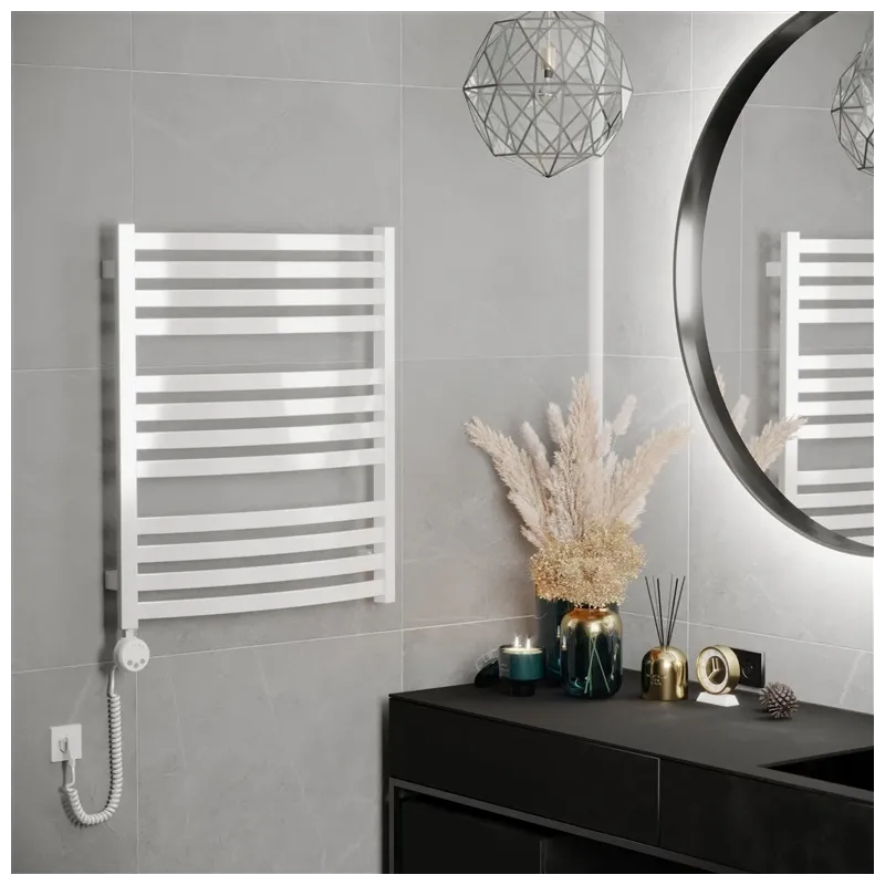 Elektriskais dvieļu žāvētāja stienis Terma D01, ral 9016, 60 cm x 71 cm, 400 W