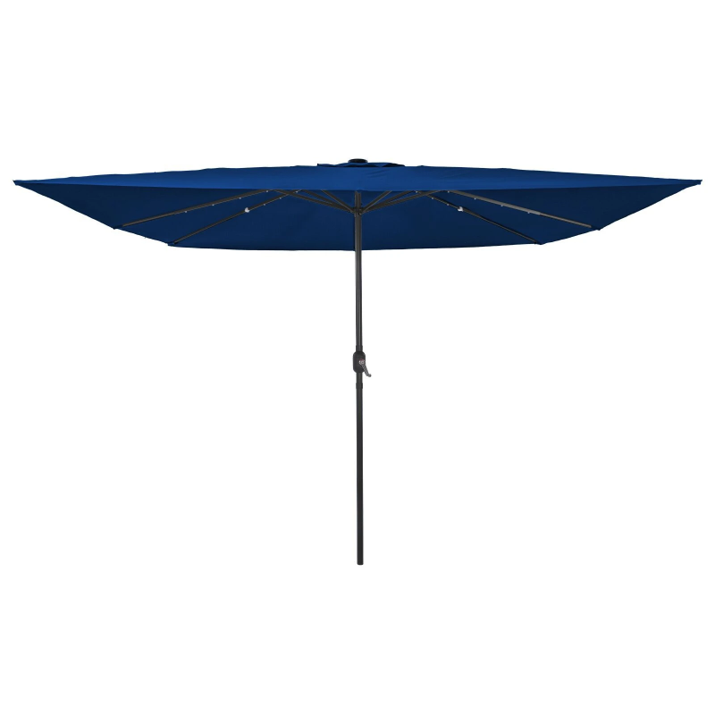 vidaXL Dārza parasols Azurblau 295 x 295 x 245 cm