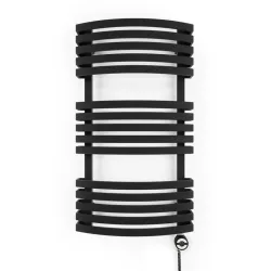 Elektrinis rankšluosčių džiovintuvas Terma Kioto, metalinė juoda sp., 48 cm x 87 cm, 400 W