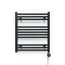 Elektrinis rankšluosčių džiovintuvas Terma Basia, metalinė juoda sp., 50 cm x 57 cm, 200 W