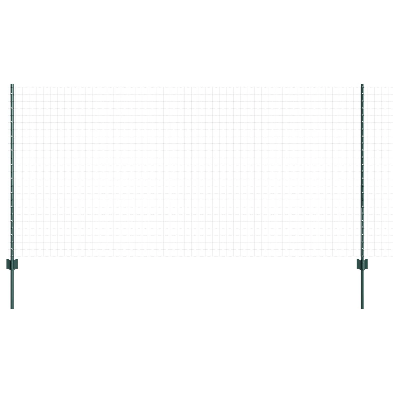 vidaXL Žoga āķis 44 pcs Zaļa 160 cm Tērauds