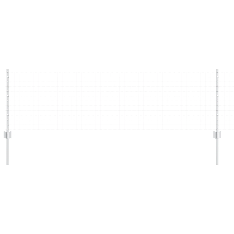 vidaXL Žoga āķis 22 pcs Sudraba 100 cm Tērauds