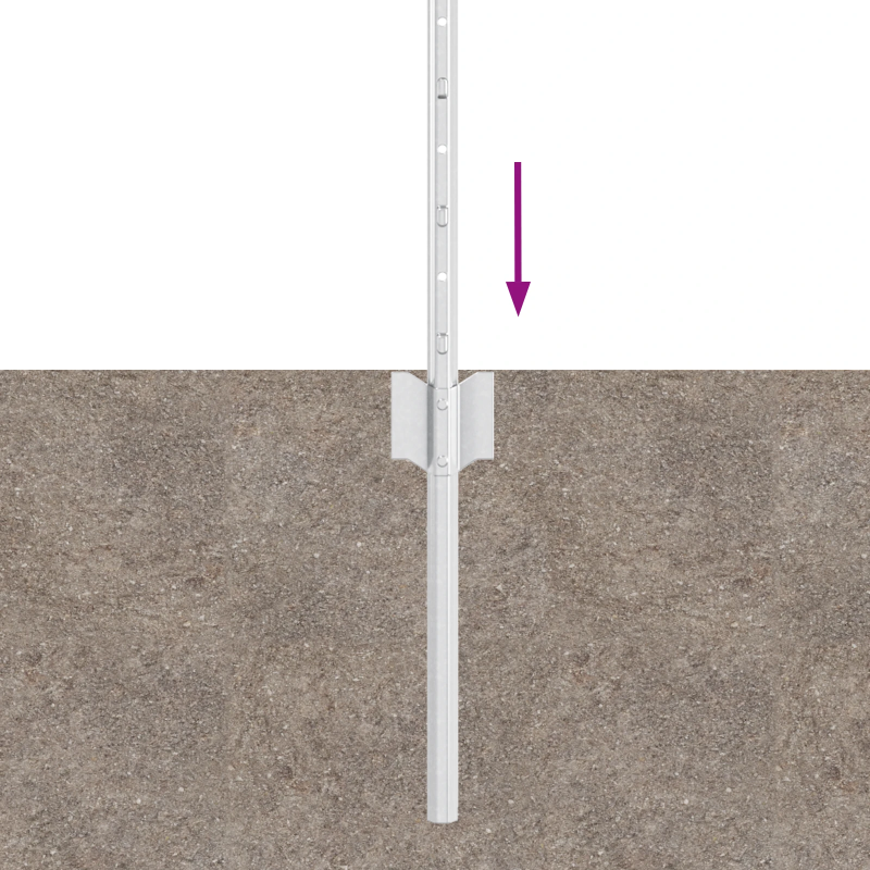 vidaXL Žoga āķis 22 pcs Sudraba 120 cm Tērauds