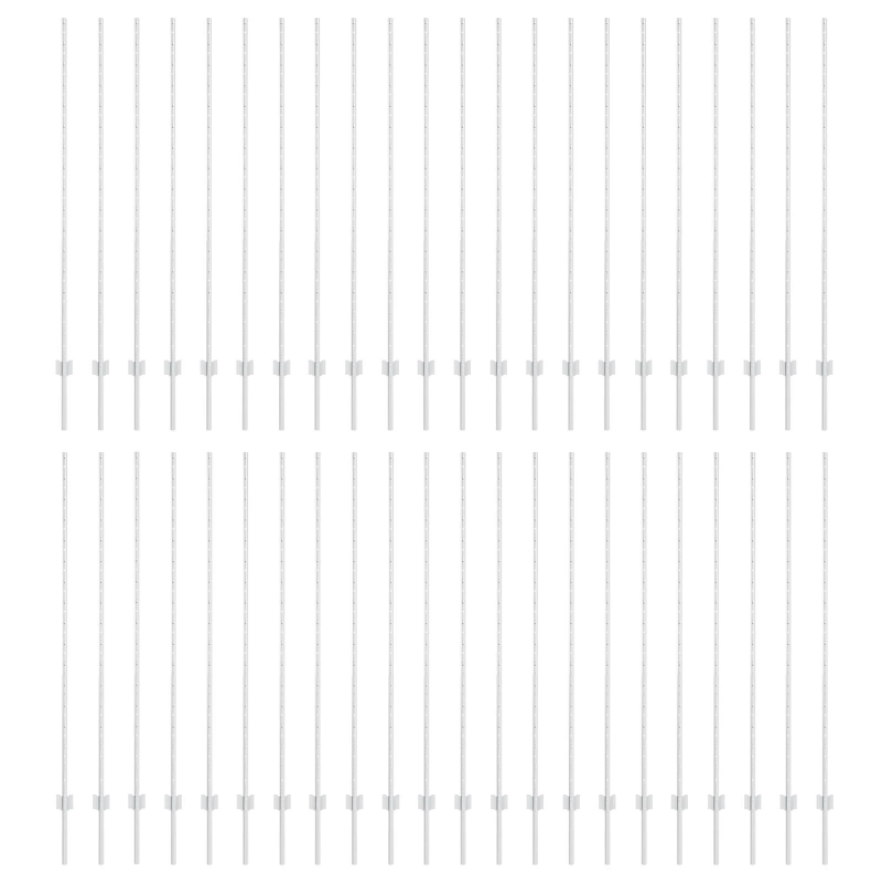 vidaXL Žoga āķis 44 pcs Sudraba 200 cm Tērauds