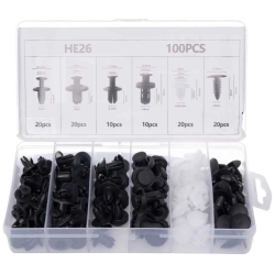 Auto apšuvumu stiprinājumu kompl. 6veidi 100gb