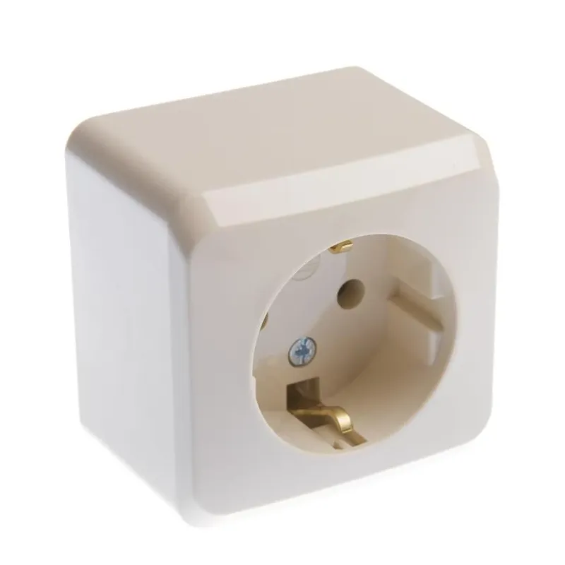 Kontaktligzda Schneider Electric Prima WDE001180, Iezemēta rozete, bēša