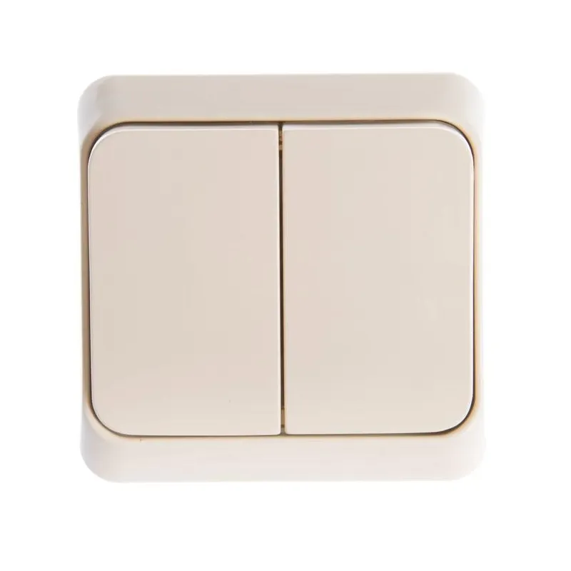 Slēdzis Schneider Electric Prima, 2 kl, bēša