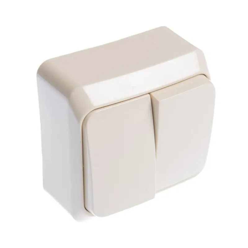 Slēdzis Schneider Electric Prima, 2 kl, bēša