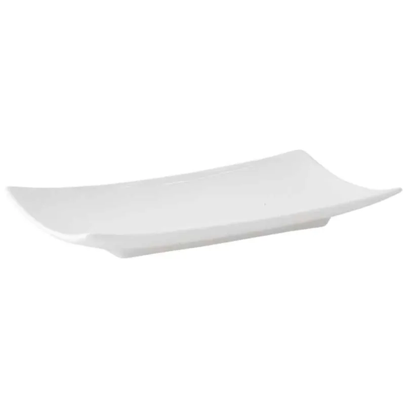 Šķīvis servēšanai Salsa 21.5x10cm porcelāna, balts