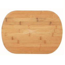 Virtuves dēlītis ovāls 35x25x2cm bambusa