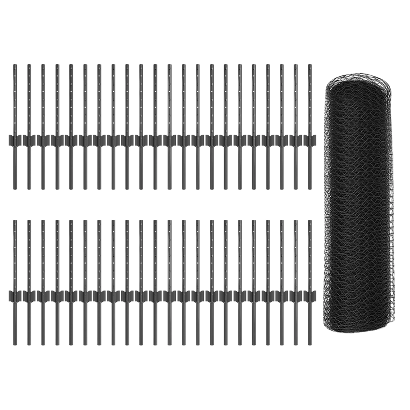 vidaXL Žogs ar stabu Pelēka 0,4 x 100 m Tērauds un PVC