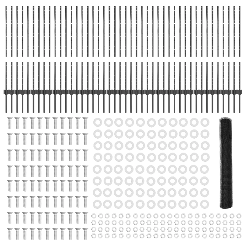 vidaXL Žogs ar stabu Pelēka 1 x 100 m Tērauds un PVC