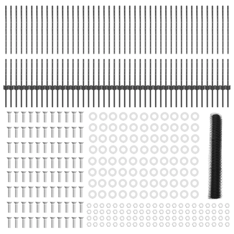 vidaXL Žogs ar stabu Pelēka 1 x 100 m Tērauds un PVC