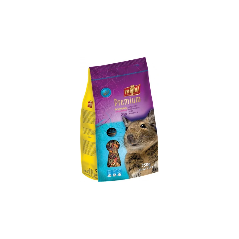 Vitapol PREMIUM pilnvertīga degu barība 750 g