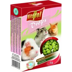 Vitapol COMPLEMENTARY DROPS papildbarība grauzējiem, ar dārzeņeim.