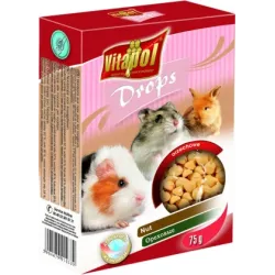 Vitapol COMPLEMENTARY DROPS papildbarība ar riekstiem grauzējiem 75 g