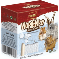 Vitapol MINERAL BLOCK natural for rodents and rabbit 1pc 40g - dabisko minerālvielu bloks, papildbarība grauzējiem