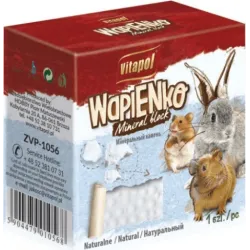 Vitapol MINERAL BLOCK natural for rodents and rabbit 1pc 40g - dabisko minerālvielu bloks, papildbarība grauzējiem