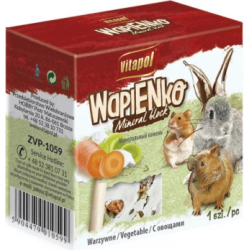 MINERAL BLOCK vegetable for rodents and rabbit 1pc 40g - Vitapol minerālu akmens ar dārzeņiem
